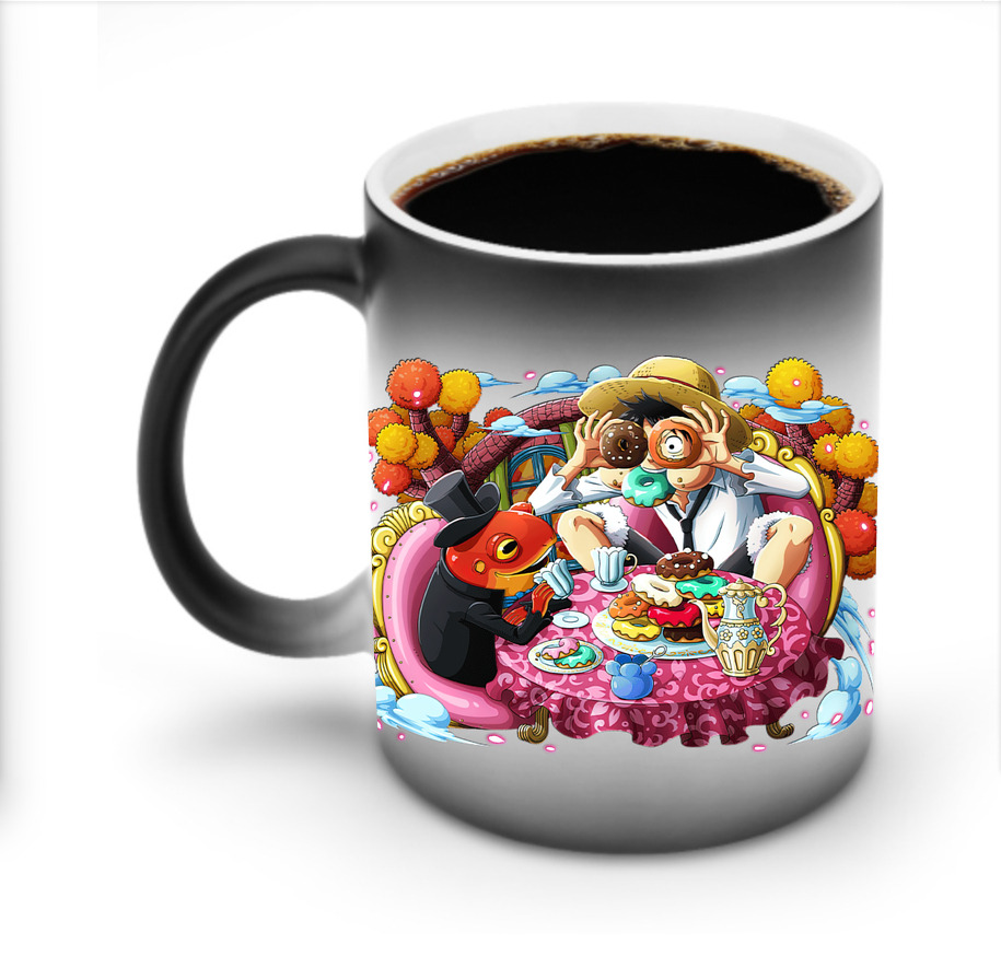 ワンピース モンキー・D・ルフィ ONE PIECE Monkey D. Luffy 温度変色マグカップ