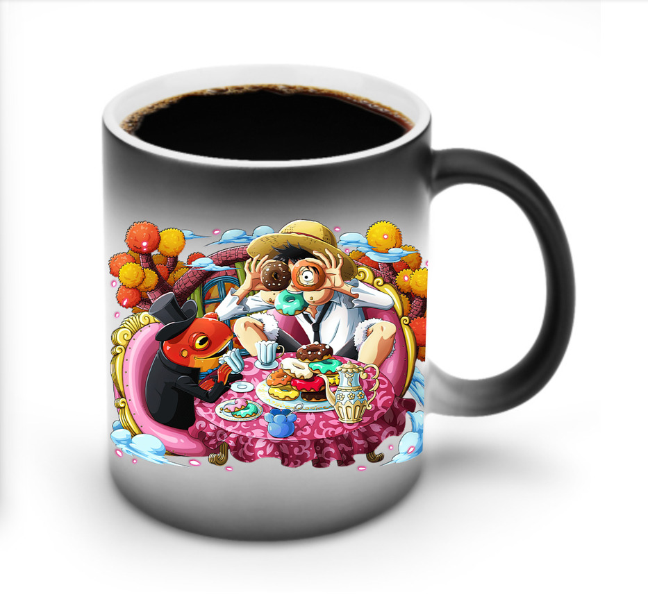 ワンピース モンキー・D・ルフィ ONE PIECE Monkey D. Luffy 温度変色マグカップ