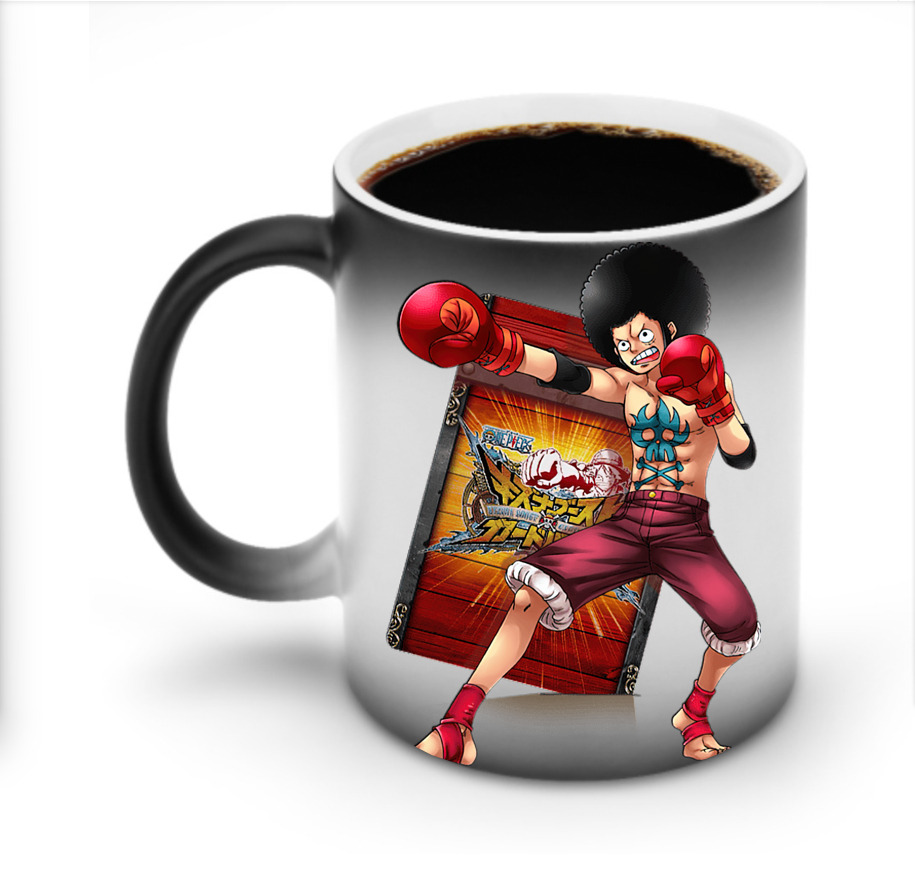 ワンピース モンキー・D・ルフィ ONE PIECE Monkey D. Luffy 温度変色マグカップ