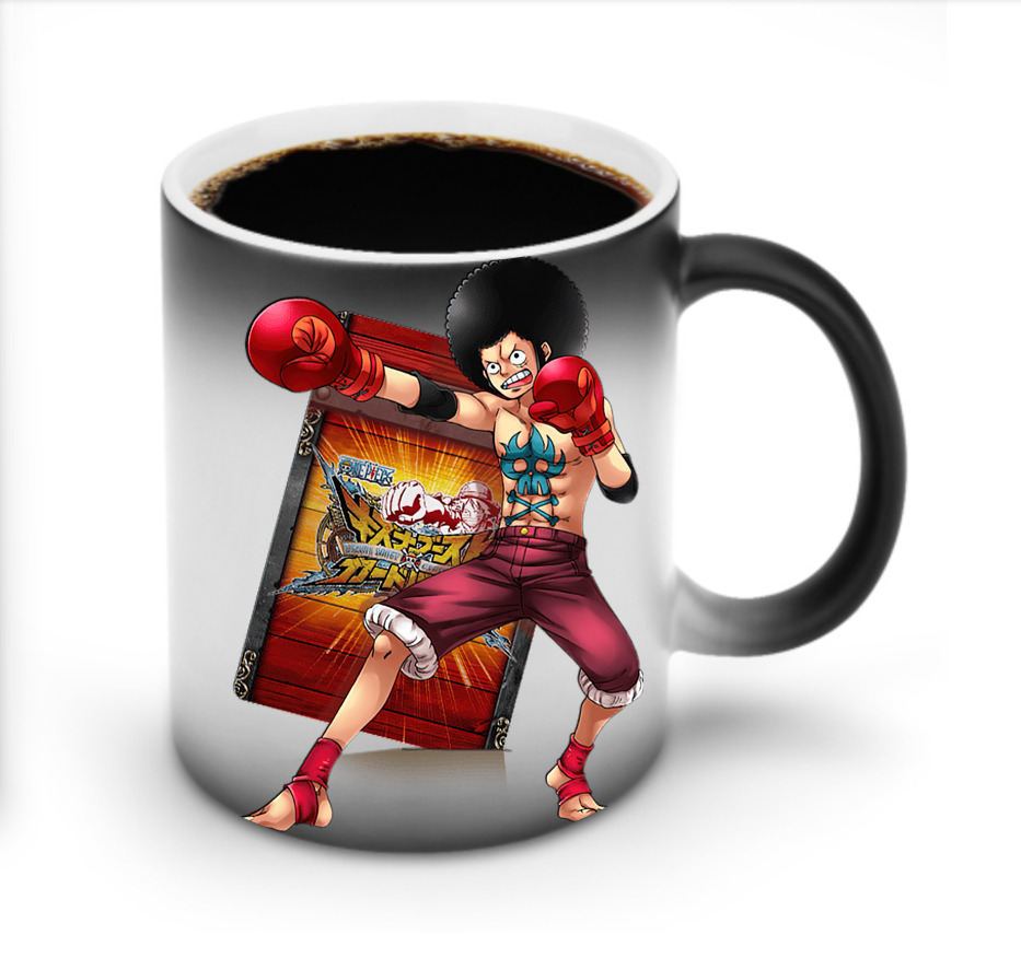 ワンピース モンキー・D・ルフィ ONE PIECE Monkey D. Luffy 温度変色マグカップ