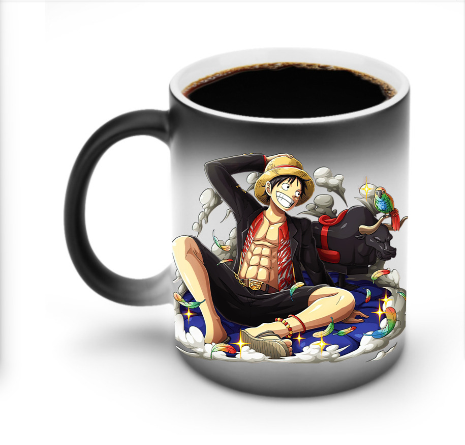 ワンピース モンキー・D・ルフィ ONE PIECE Monkey D. Luffy 温度変色マグカップ