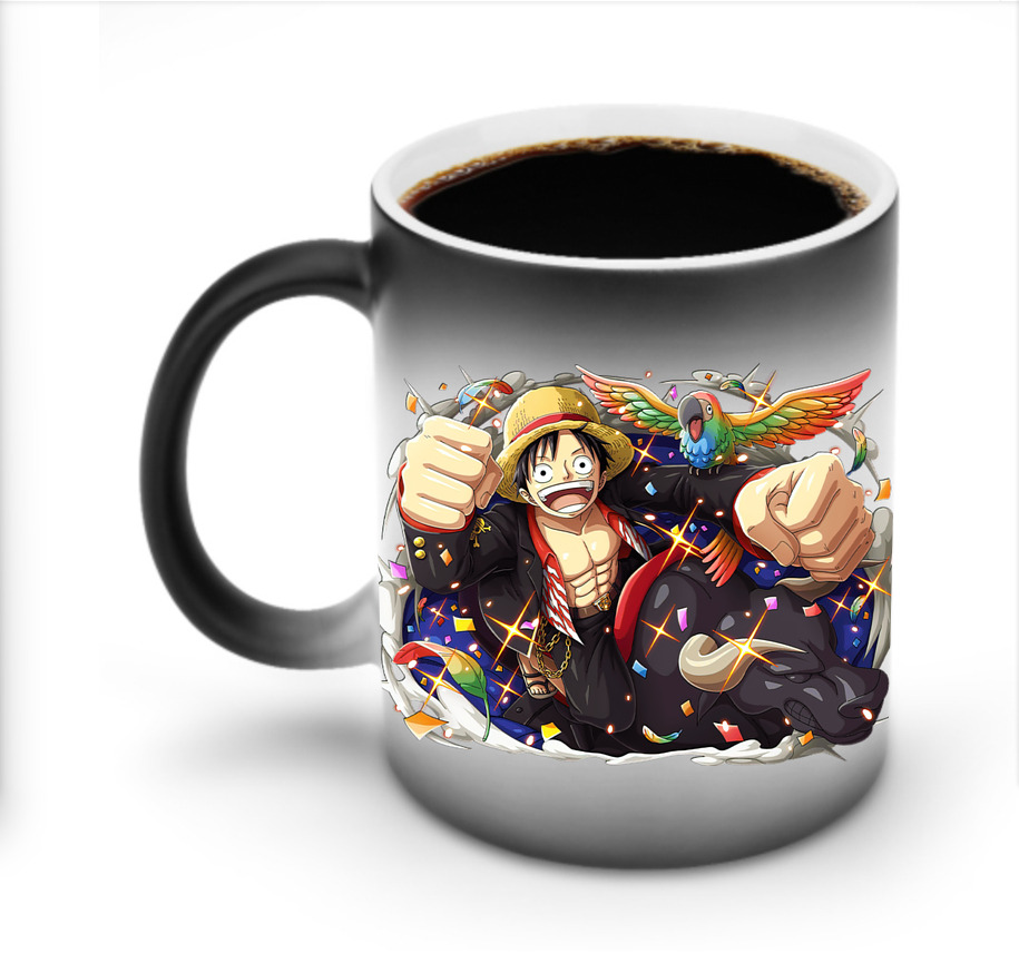 ワンピース モンキー・D・ルフィ ONE PIECE Monkey D. Luffy 温度変色マグカップ