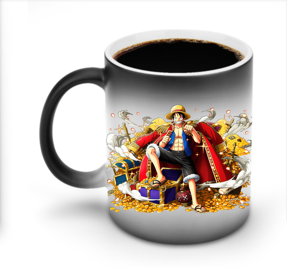 ワンピース モンキー・D・ルフィ ONE PIECE Monkey D. Luffy 温度変色マグカップ