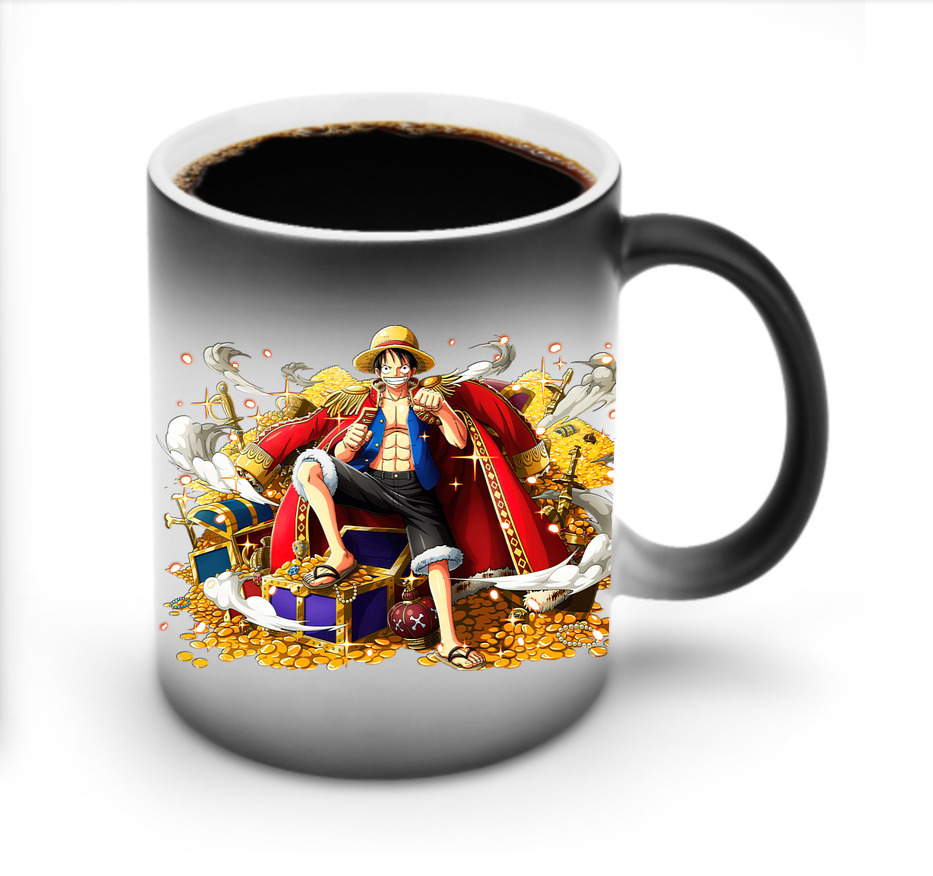 ワンピース モンキー・D・ルフィ ONE PIECE Monkey D. Luffy 温度変色マグカップ