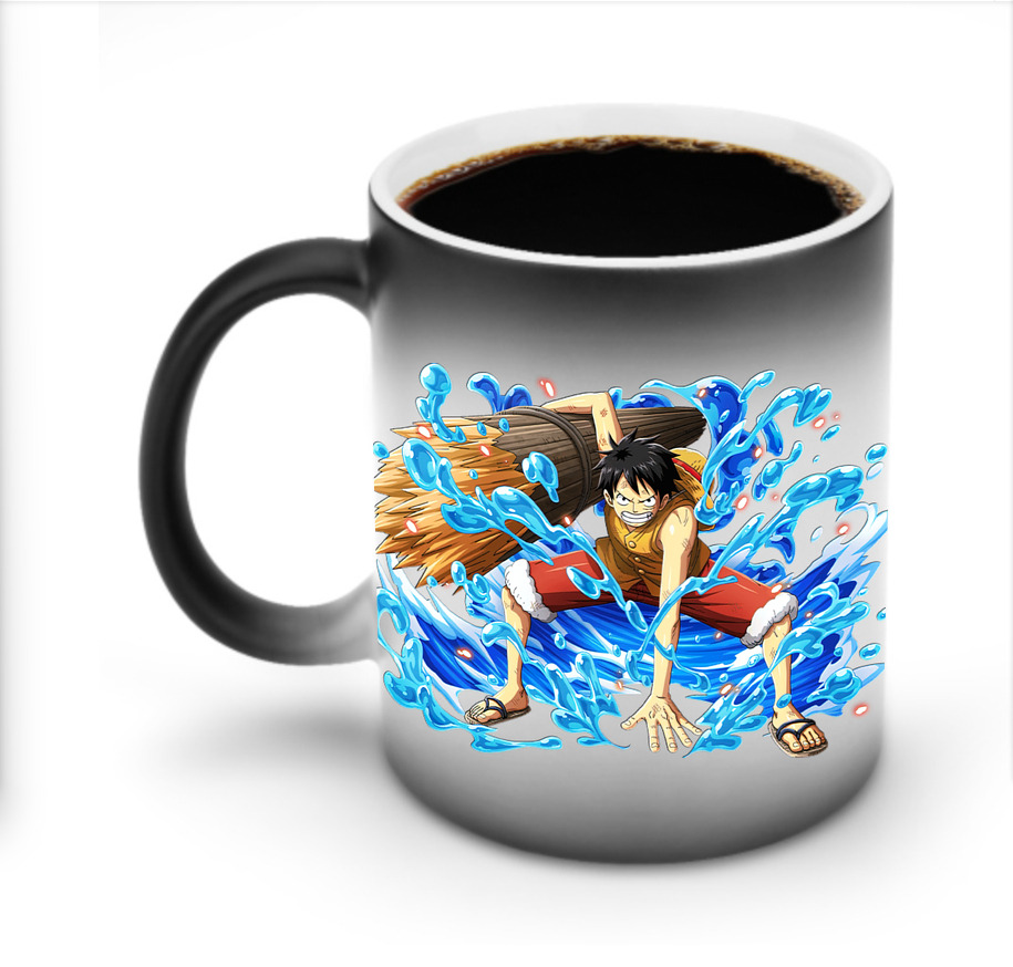 ワンピース モンキー・D・ルフィ ONE PIECE Monkey D. Luffy 温度変色マグカップ