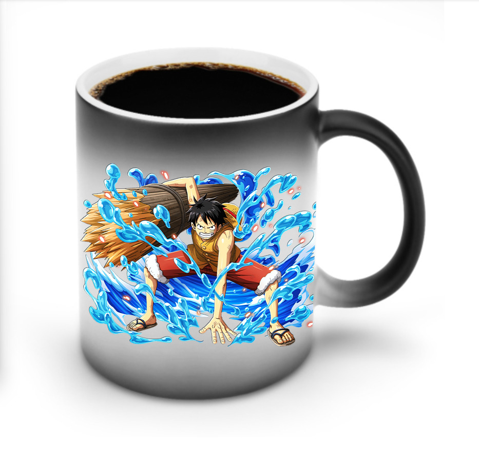 ワンピース モンキー・D・ルフィ ONE PIECE Monkey D. Luffy 温度変色マグカップ