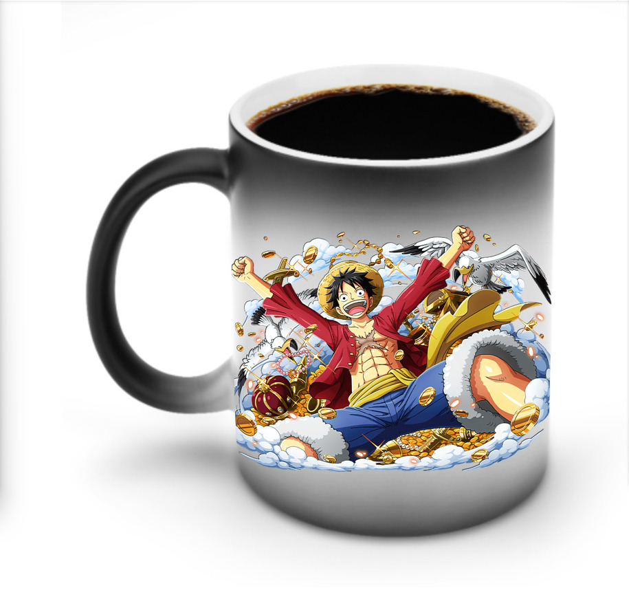 ワンピース モンキー・D・ルフィ ONE PIECE Monkey D. Luffy 温度変色マグカップ