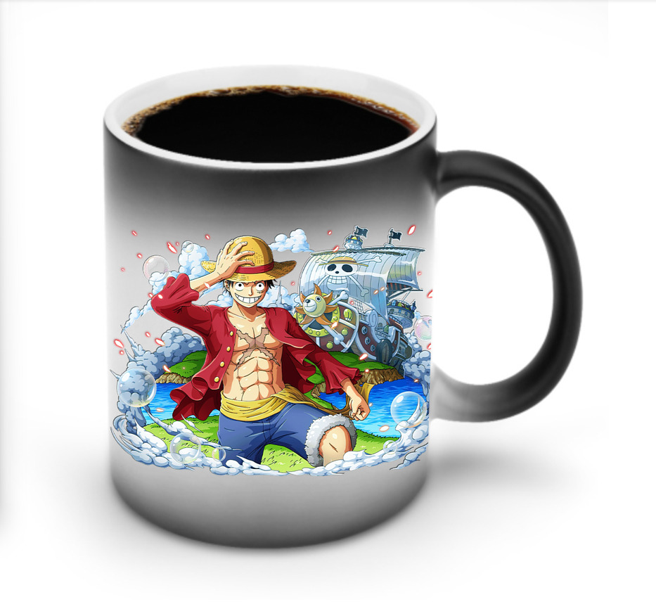 ワンピース モンキー・D・ルフィ ONE PIECE Monkey D. Luffy 温度変色マグカップ
