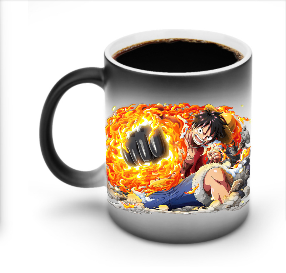 ワンピース モンキー・D・ルフィ ONE PIECE Monkey D. Luffy 温度変色マグカップ