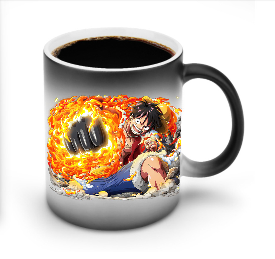 ワンピース モンキー・D・ルフィ ONE PIECE Monkey D. Luffy 温度変色マグカップ
