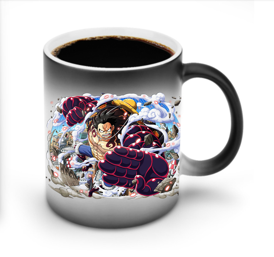 ワンピース モンキー・D・ルフィ ONE PIECE Monkey D. Luffy 温度変色マグカップ