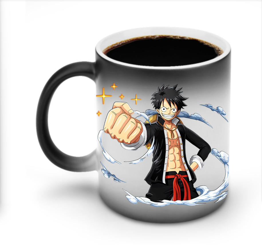 ワンピース モンキー・D・ルフィ ONE PIECE Monkey D. Luffy 温度変色マグカップ