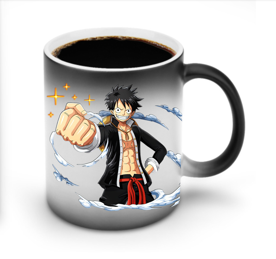 ワンピース モンキー・D・ルフィ ONE PIECE Monkey D. Luffy 温度変色マグカップ