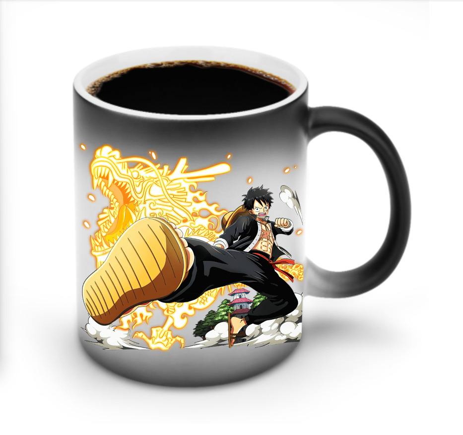 ワンピース モンキー・D・ルフィ ONE PIECE Monkey D. Luffy 温度変色マグカップ