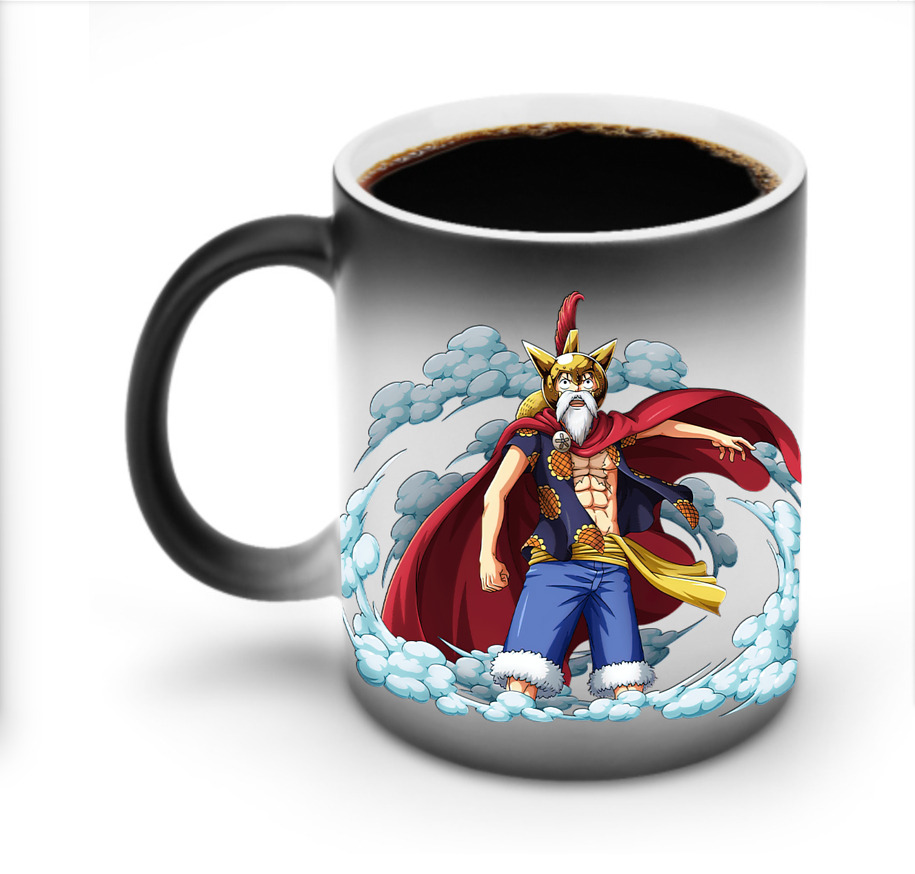 ワンピース モンキー・D・ルフィ ONE PIECE Monkey D. Luffy 温度変色マグカップ