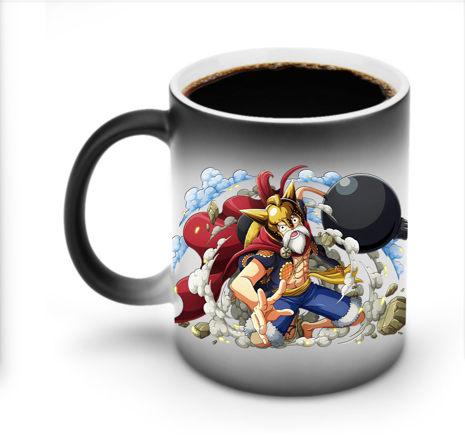 ワンピース モンキー・D・ルフィ ONE PIECE Monkey D. Luffy 温度変色マグカップ