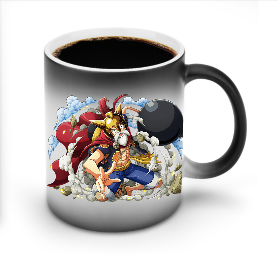 ワンピース モンキー・D・ルフィ ONE PIECE Monkey D. Luffy 温度変色マグカップ