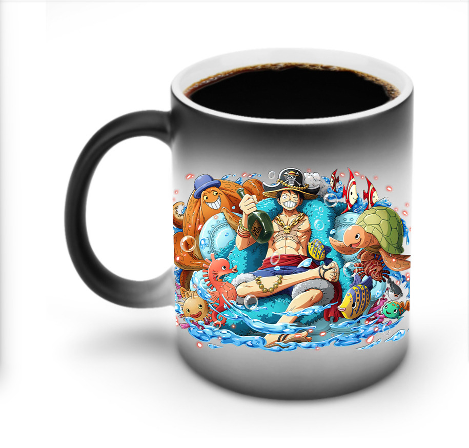 ワンピース モンキー・D・ルフィ ONE PIECE Monkey D. Luffy 温度変色マグカップ