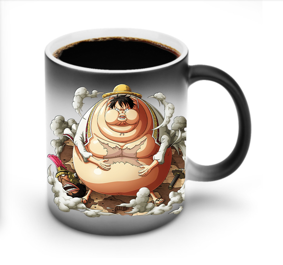 ワンピース モンキー・D・ルフィ ONE PIECE Monkey D. Luffy 温度変色マグカップ