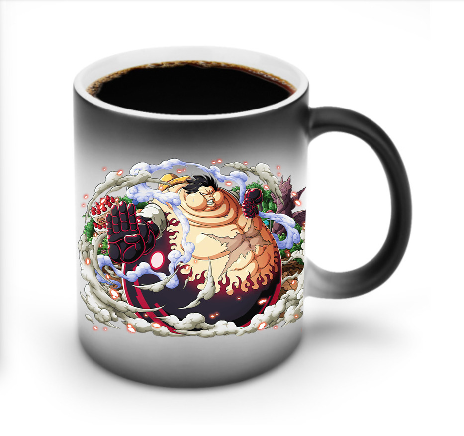 ワンピース モンキー・D・ルフィ ONE PIECE Monkey D. Luffy 温度変色マグカップ