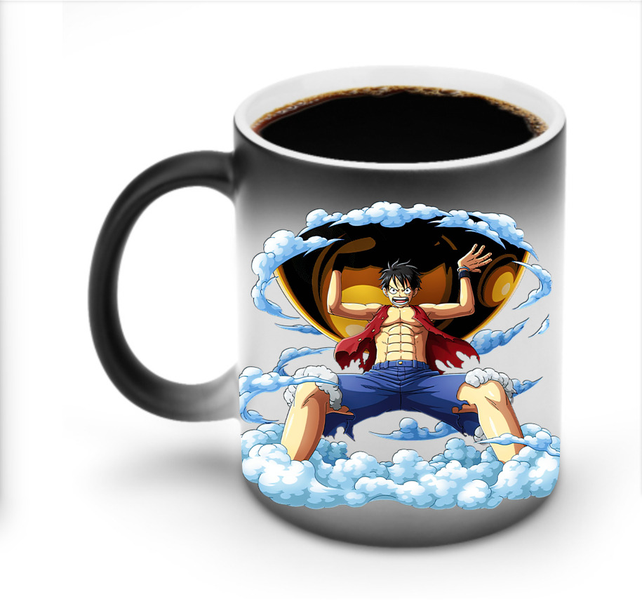 ワンピース モンキー・D・ルフィ ONE PIECE Monkey D. Luffy 温度変色マグカップ
