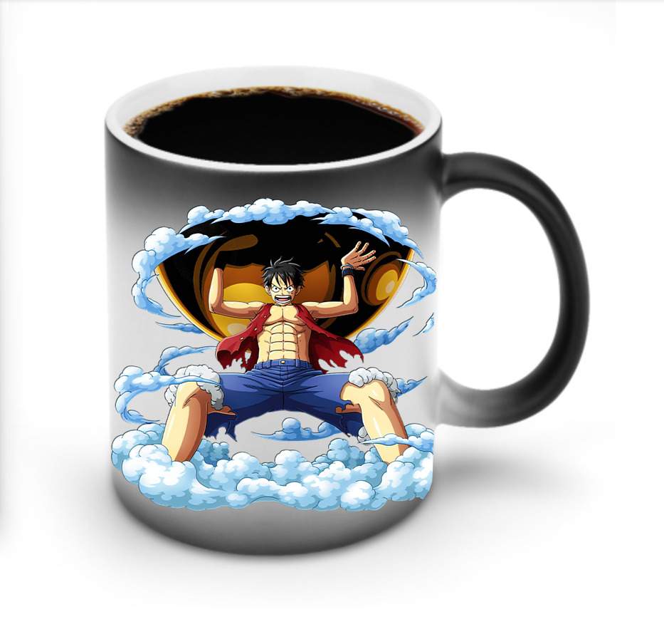 ワンピース モンキー・D・ルフィ ONE PIECE Monkey D. Luffy 温度変色マグカップ