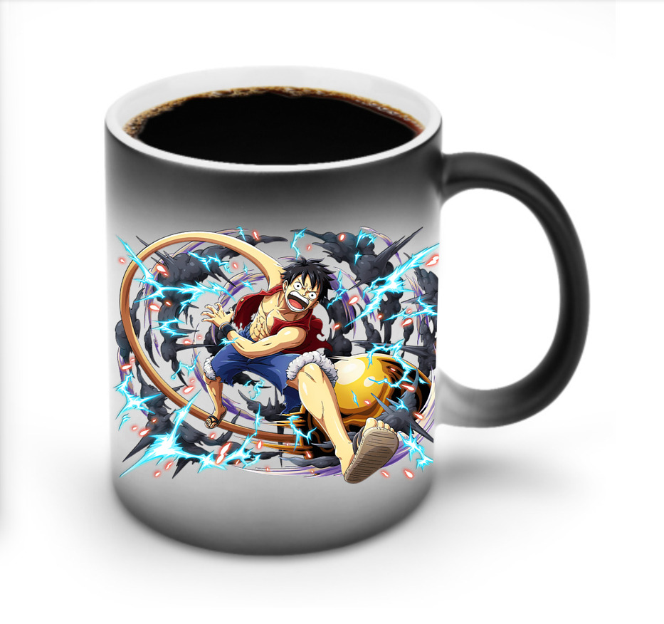 ワンピース モンキー・D・ルフィ ONE PIECE Monkey D. Luffy 温度変色マグカップ