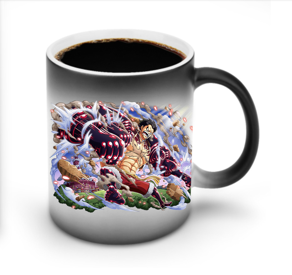 ワンピース モンキー・D・ルフィ ONE PIECE Monkey D. Luffy 温度変色マグカップ
