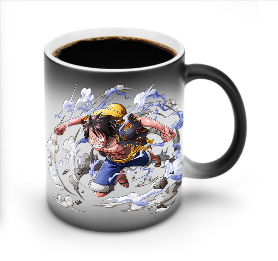 ワンピース モンキー・D・ルフィ ONE PIECE Monkey D. Luffy 温度変色マグカップ