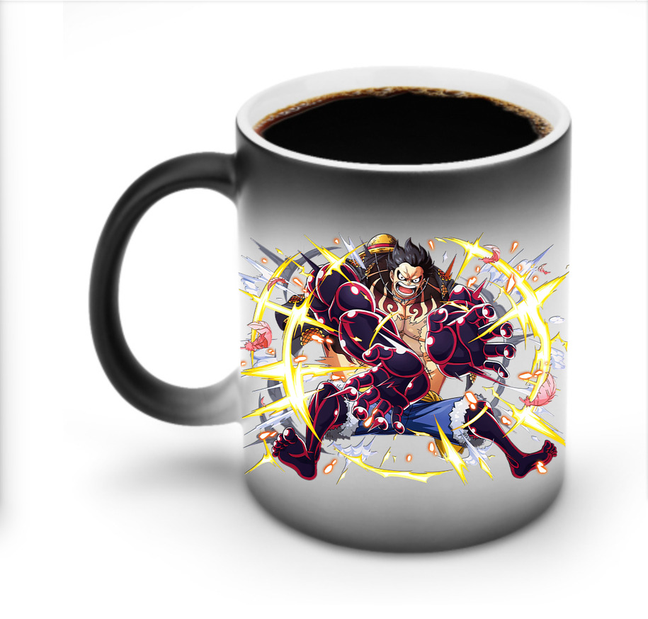 ワンピース モンキー・D・ルフィ ONE PIECE Monkey D. Luffy 温度変色マグカップ