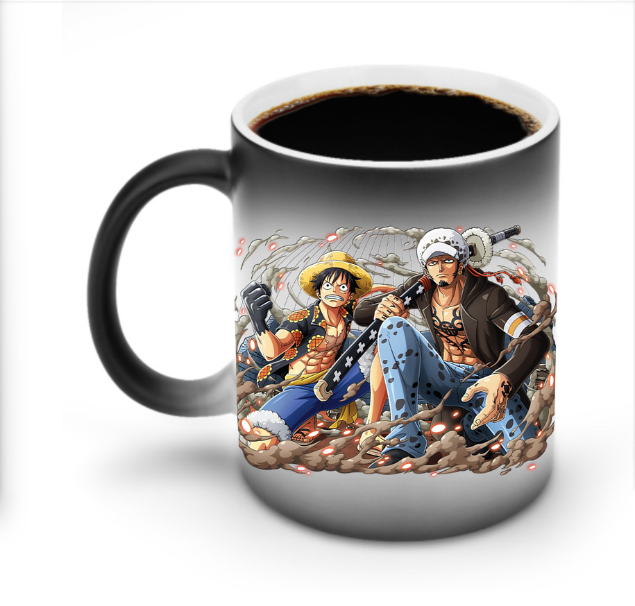 ワンピース モンキー・D・ルフィ ONE PIECE Monkey D. Luffy 温度変色マグカップ