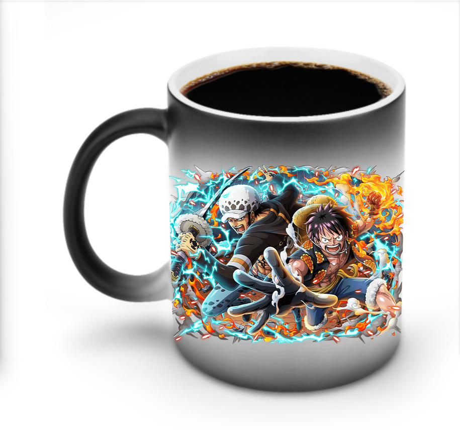 ワンピース モンキー・D・ルフィ ONE PIECE Monkey D. Luffy 温度変色マグカップ