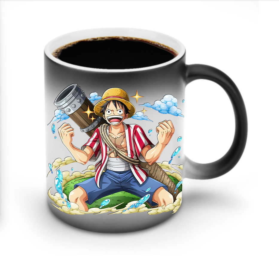 ワンピース モンキー・D・ルフィ ONE PIECE Monkey D. Luffy 温度変色マグカップ