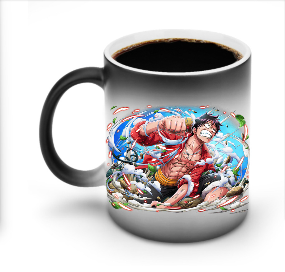 ワンピース モンキー・D・ルフィ ONE PIECE Monkey D. Luffy 温度変色マグカップ