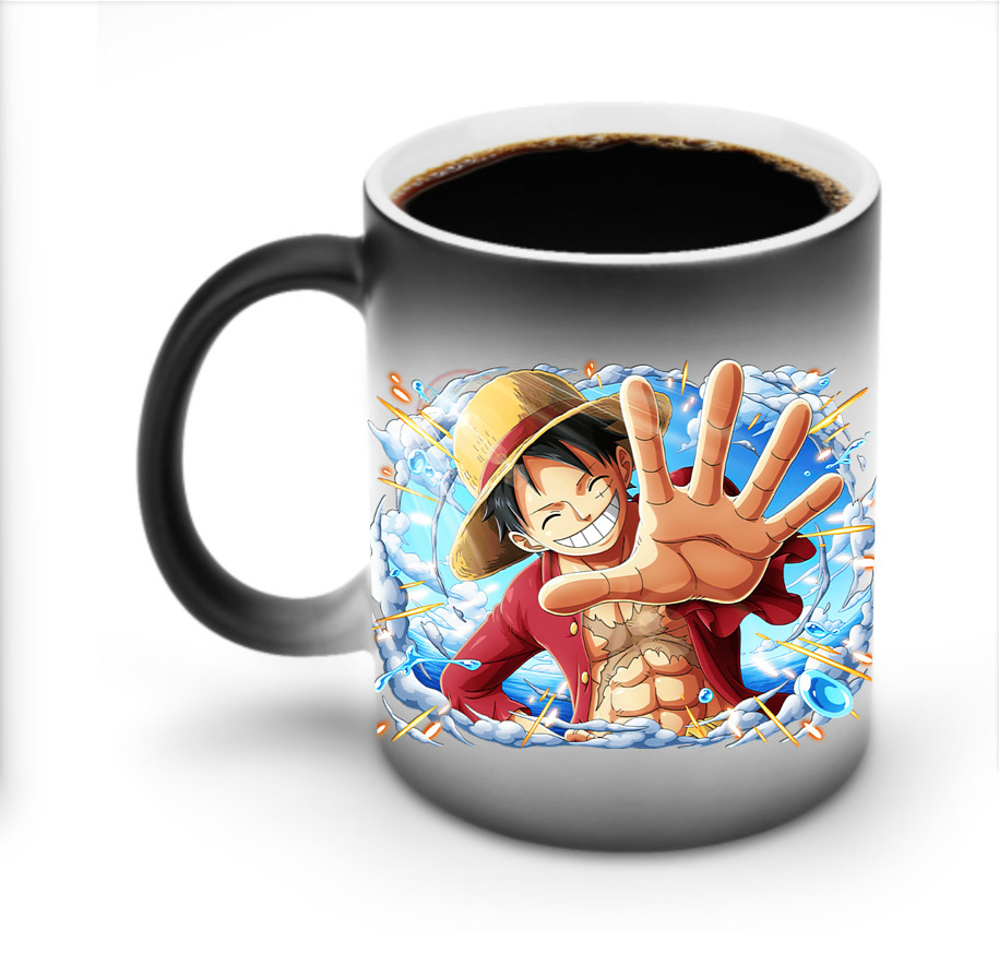 ワンピース モンキー・D・ルフィ ONE PIECE Monkey D. Luffy 温度変色マグカップ