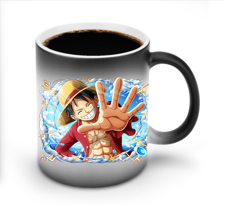 ワンピース モンキー・D・ルフィ ONE PIECE Monkey D. Luffy 温度変色マグカップ