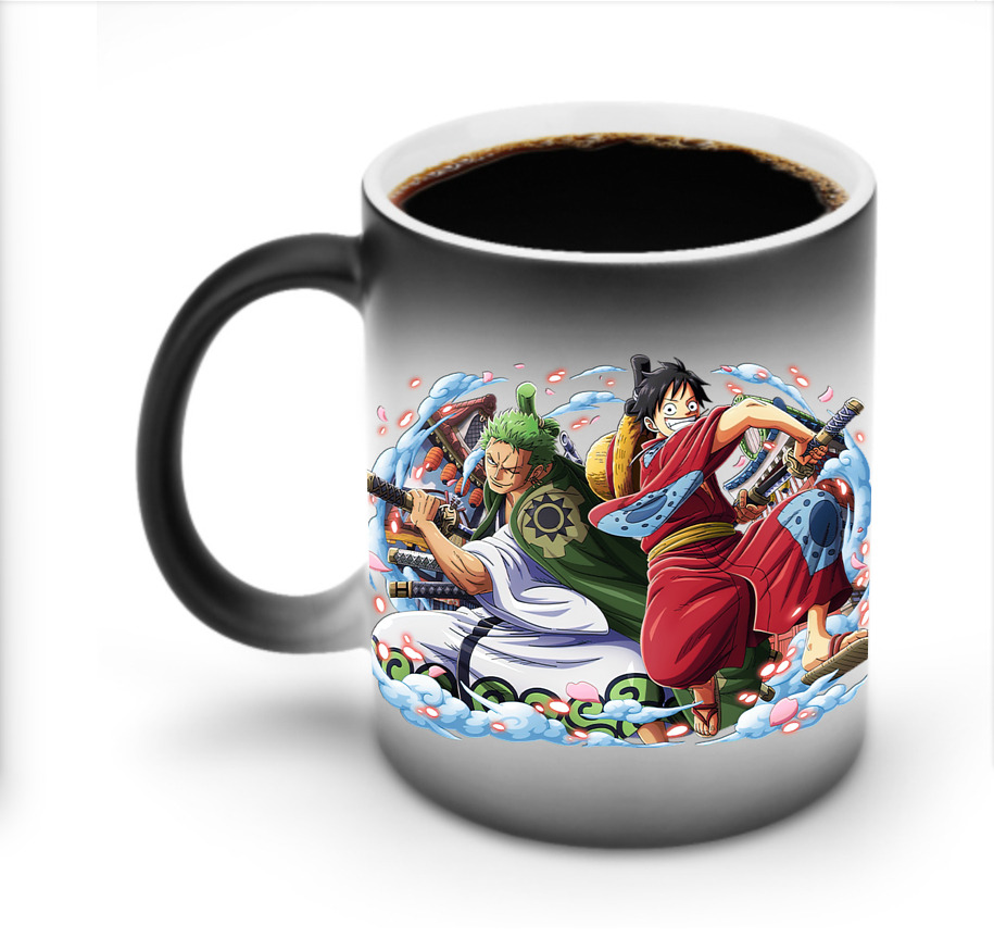 ワンピース モンキー・D・ルフィ ONE PIECE Monkey D. Luffy 温度変色マグカップ