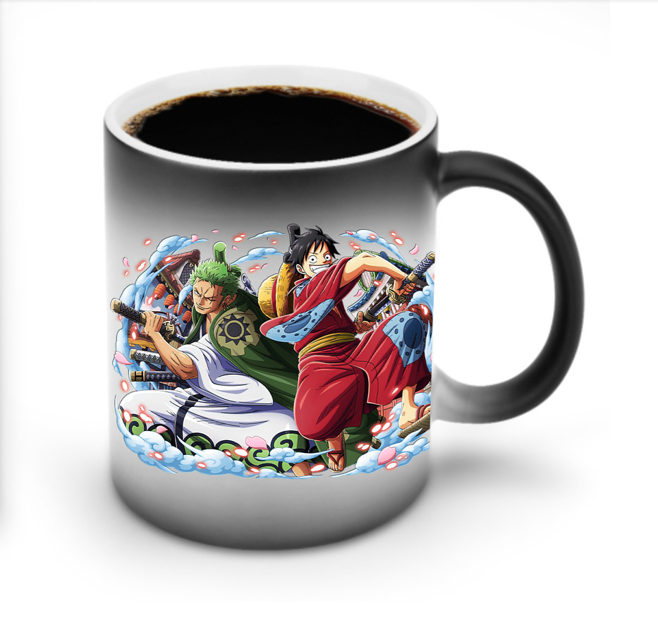 ワンピース モンキー・D・ルフィ ONE PIECE Monkey D. Luffy 温度変色マグカップ