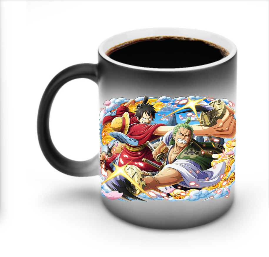 ワンピース モンキー・D・ルフィ ONE PIECE Monkey D. Luffy 温度変色マグカップ