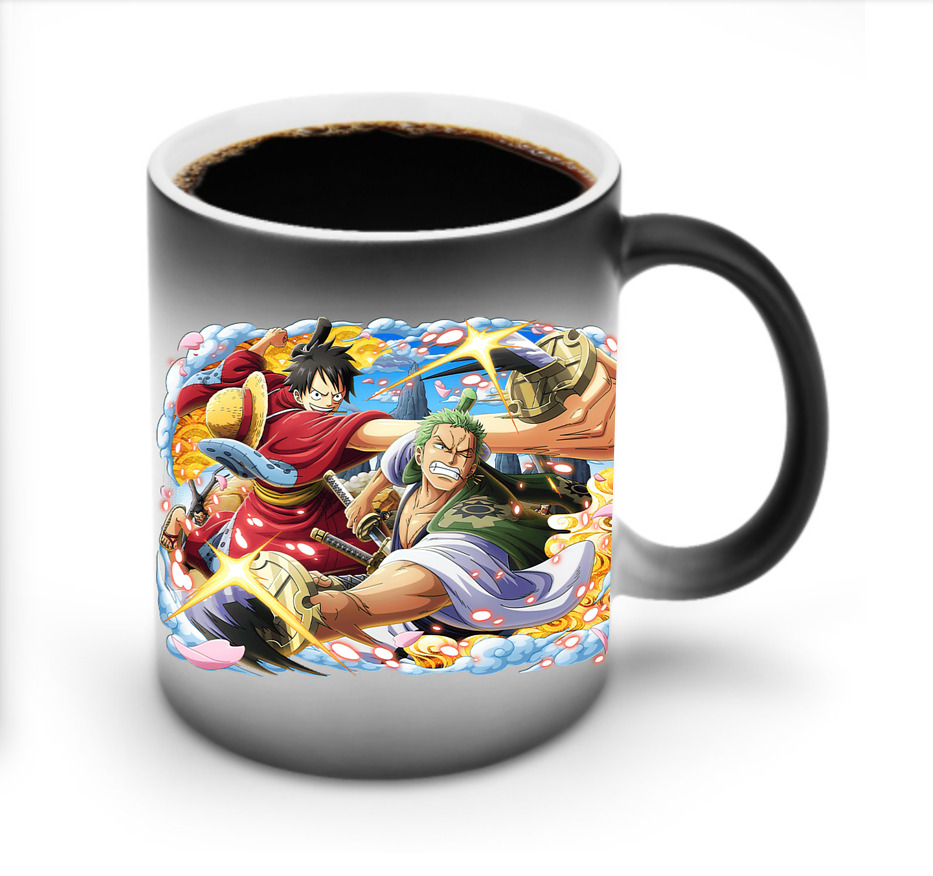 ワンピース モンキー・D・ルフィ ONE PIECE Monkey D. Luffy 温度変色マグカップ
