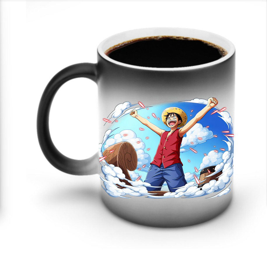 ワンピース モンキー・D・ルフィ ONE PIECE Monkey D. Luffy 温度変色マグカップ