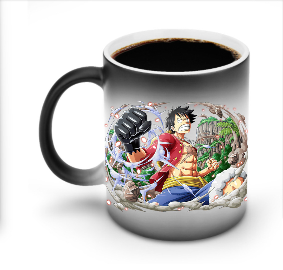 ワンピース モンキー・D・ルフィ ONE PIECE Monkey D. Luffy 温度変色マグカップ
