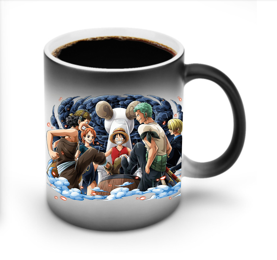 ワンピース モンキー・D・ルフィ ONE PIECE Monkey D. Luffy 温度変色マグカップ