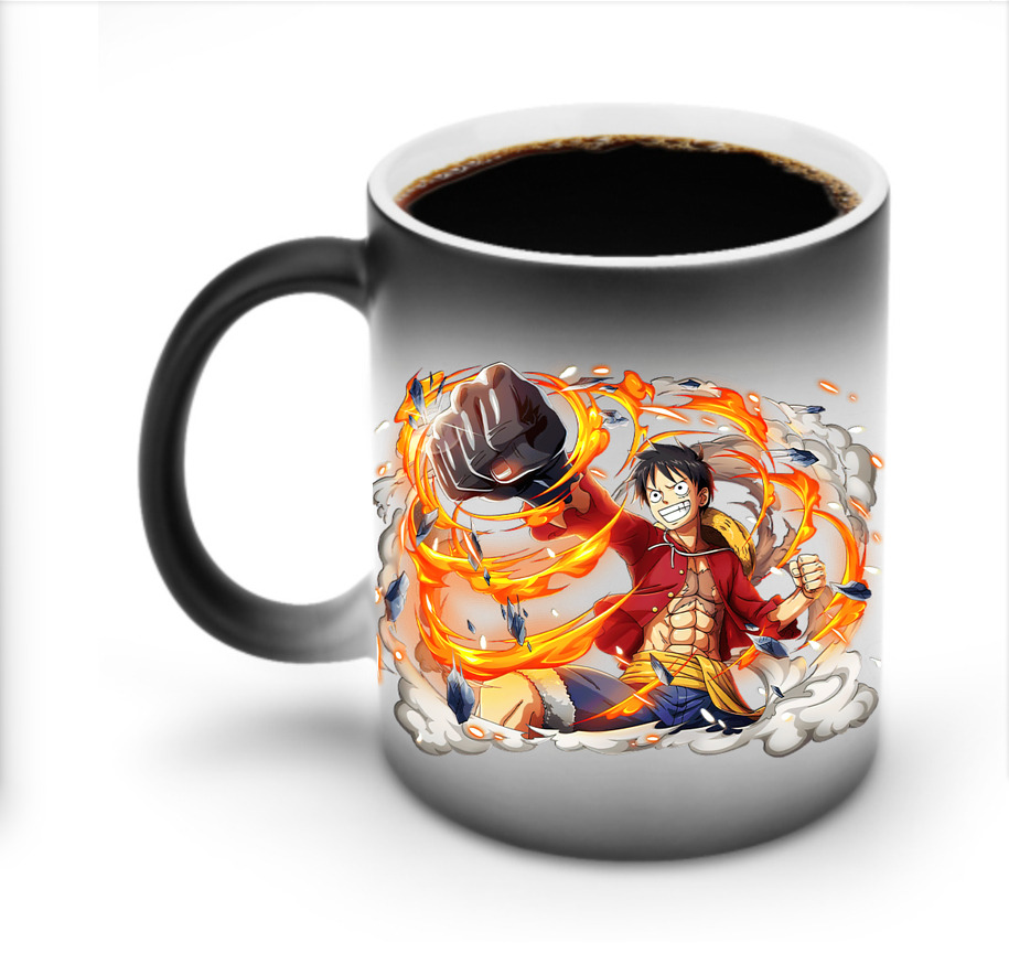 ワンピース モンキー・D・ルフィ ONE PIECE Monkey D. Luffy 温度変色マグカップ