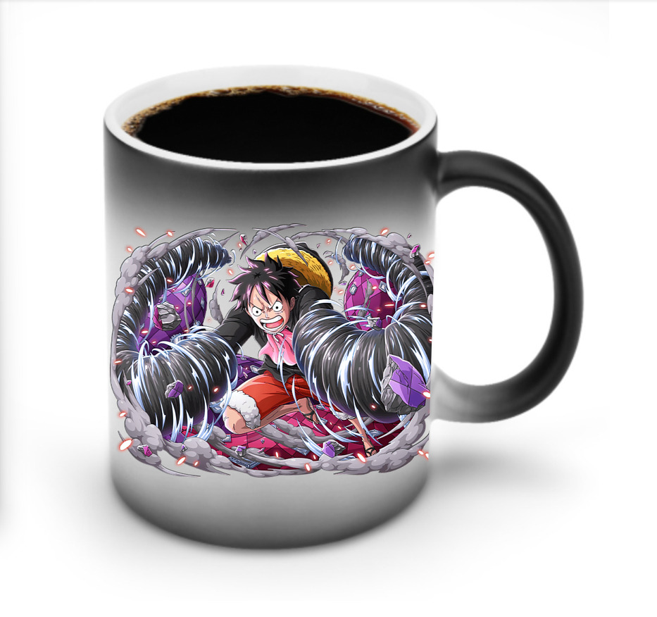 ワンピース モンキー・D・ルフィ ONE PIECE Monkey D. Luffy 温度変色マグカップ