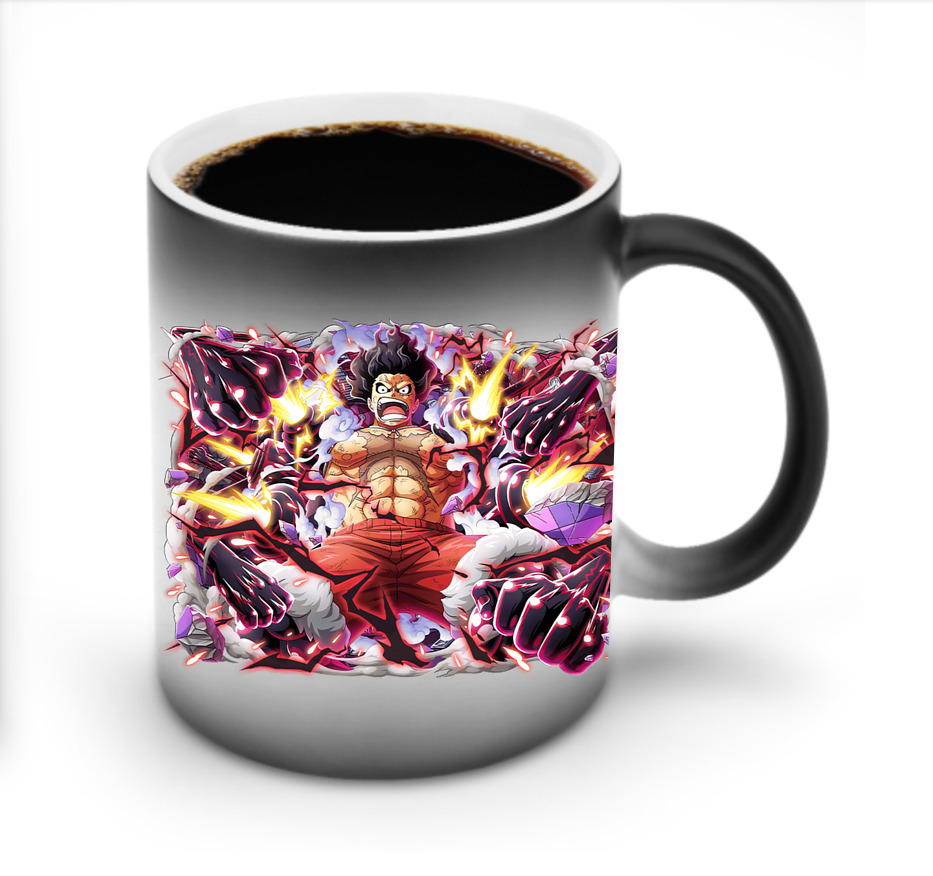 ワンピース モンキー・D・ルフィ ONE PIECE Monkey D. Luffy 温度変色マグカップ