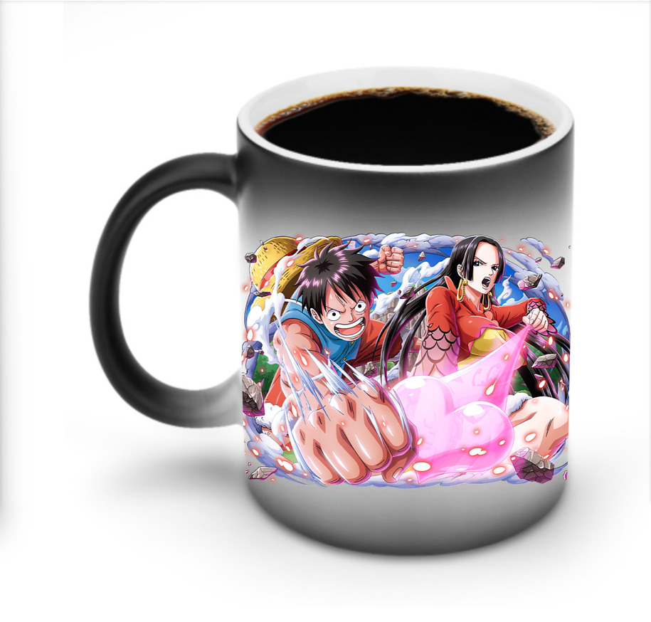 ワンピース モンキー・D・ルフィ ONE PIECE Monkey D. Luffy 温度変色マグカップ