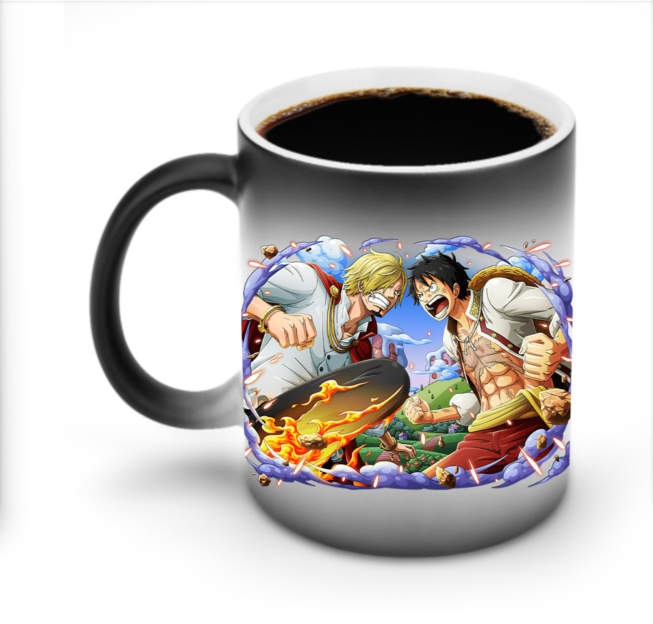 ワンピース モンキー・D・ルフィ ONE PIECE Monkey D. Luffy 温度変色マグカップ