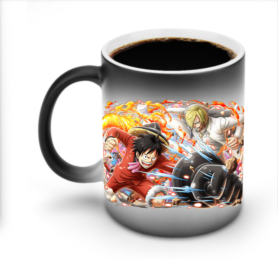 ワンピース モンキー・D・ルフィ ONE PIECE Monkey D. Luffy 温度変色マグカップ