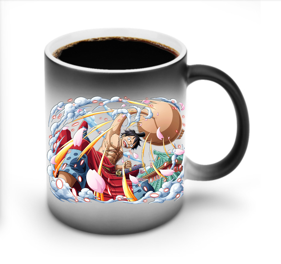 ワンピース モンキー・D・ルフィ ONE PIECE Monkey D. Luffy 温度変色マグカップ